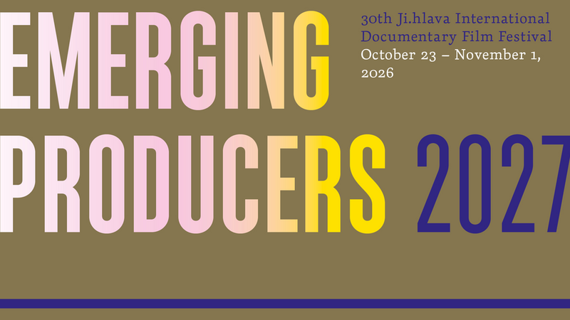 Illustrasjon. Emerging producers 2027. 30th Ji.hlava IDFF. 23 Oct.-1 Nov., 2027